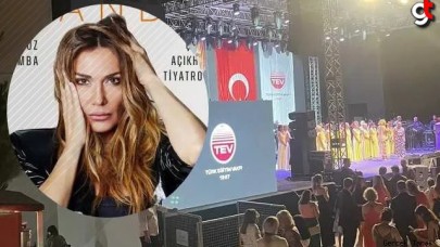 Despina Vandi, sahnede Türk Bayrağı ve Atatürk posteri olduğu için konsere çıkmadı