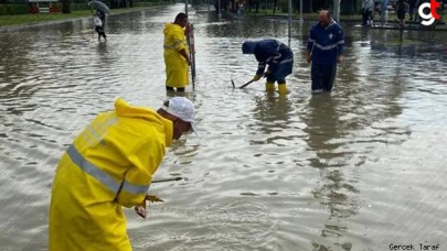 Samsun'da sağanak yağışın şiddeti belli oldu