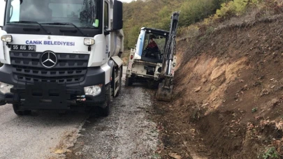 Başkan İbrahim Sandıkçı’dan Yol Hamlesi 