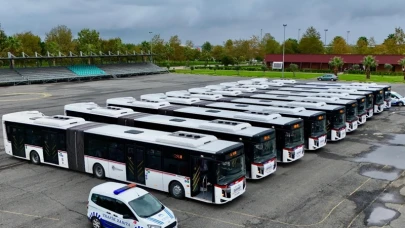 Samsun’da Toplu Taşımada Kullanılan Otobüs Sayısı 195 Oldu