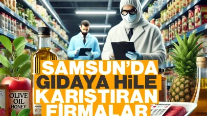 Samsun'da Hileli Gıda, (Tağşiş) Üreten Firmalar Açıklandı