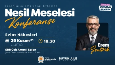 Gazeteci-Yazar Erem Şentürk Samsun’da Konferans Verecek