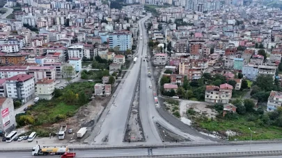 Samsun Büyükşehir'den Canik'e Yol Yatırımı