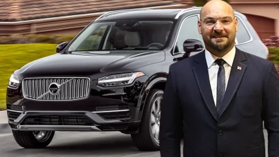 Başkan Serhat Türkel Lüks Tutkusu, Yeni Makam Aracı Volvo XC90