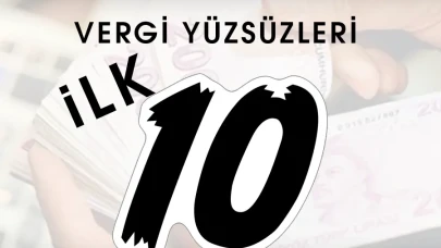 Türkiye'nin Vergi Borcunu Ödemeyen İlk 10 Şirketleri Listelendi