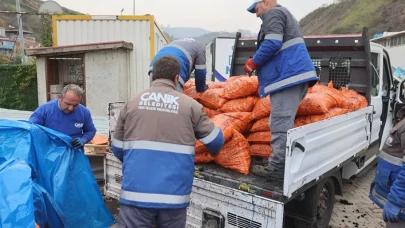 Canik Belediyesi’nden Kış Aylarına Destek: Isınma Yardımı