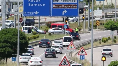 Samsun’da Trafiğe Kayıtlı Araç Sayısı 492 Bin 832’ye Ulaştı