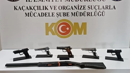 Samsun İlkadım ve Atakum'da Silah Operasyonu