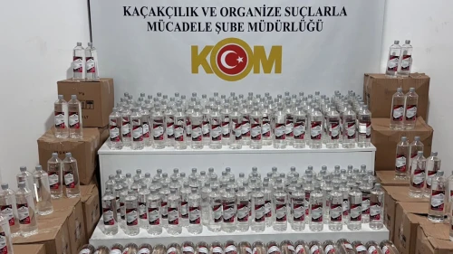 Samsun'da 1 Ton Etil Alkol Ele Geçirildi