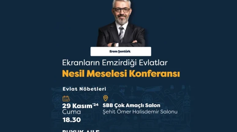 Erem Şentürk ile Nesil Meselesi Konferansı Samsun’da