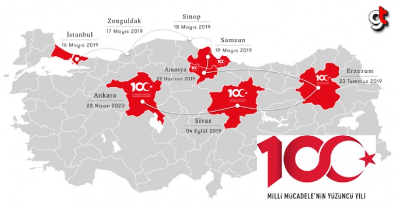 19 Mayıs'ın 100. Yılı Logosu Belli Oldu