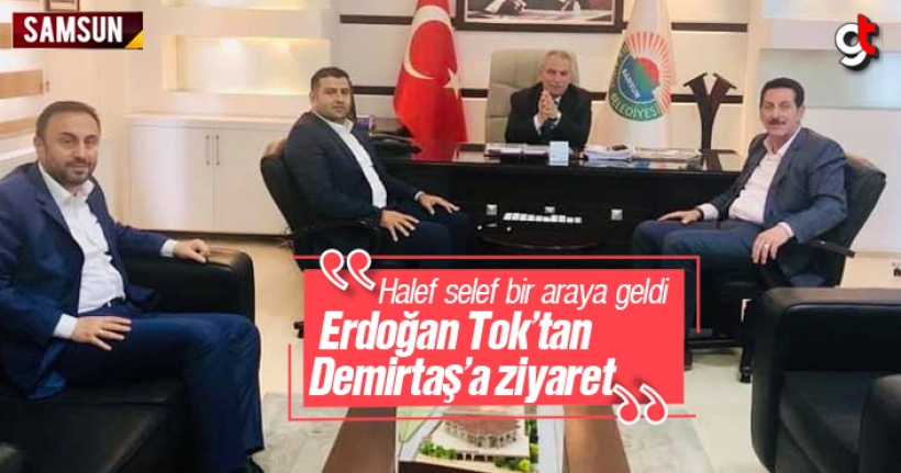 Erdoğan Tok, Necattin Demirtaş’ı Ziyaret Etti