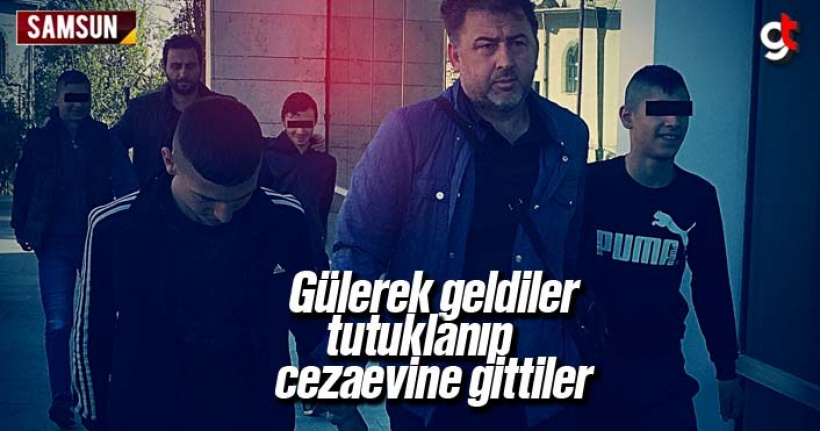 Gülerek Geldiler, Tutuklanı Cezaevine Gittiler