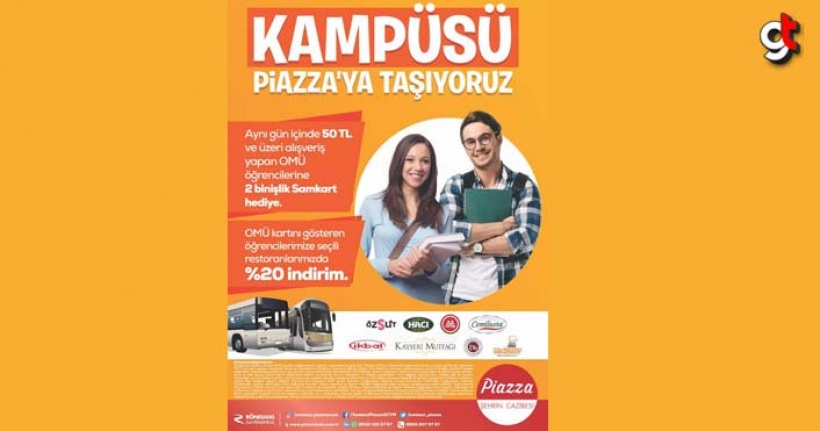 Kampüs Piazza’ya taşınıyor