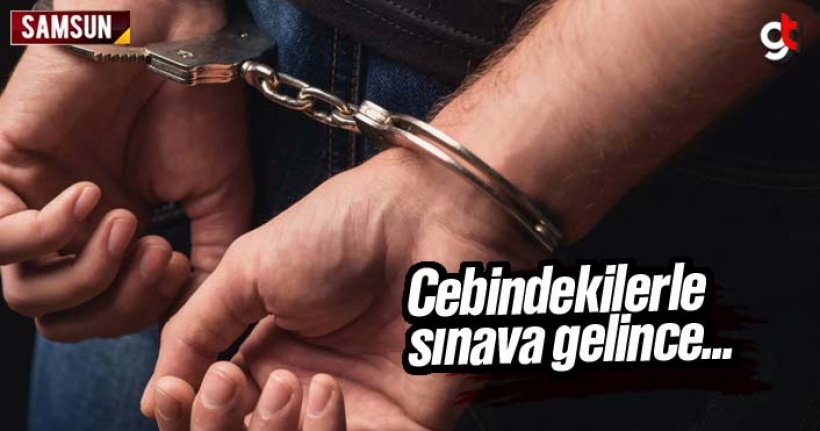 Polis Cebindekileri Görünce Yakaladı