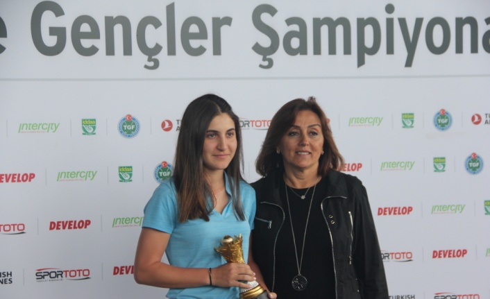 Samsun'da Golf şampiyonları belli oldu