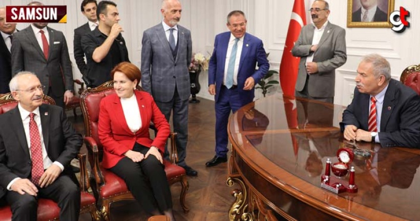 Necattin Demirtaş, Kılıçdaroğlu, Akşener ve İmamoğlu'nu Ağırladı