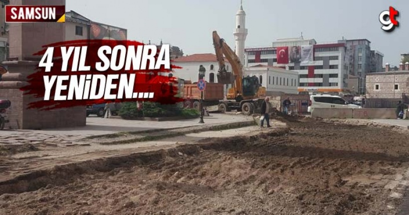 Saathane Meydanı Trafiğe Açılıyor