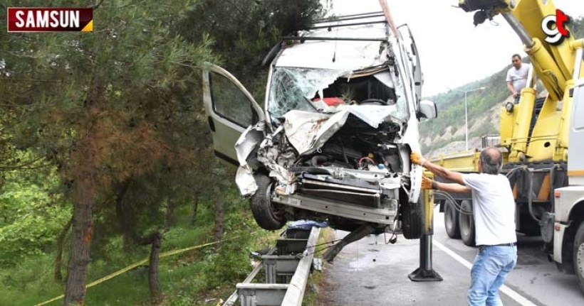 Atakum'da feci kaza 1 kişi öldü