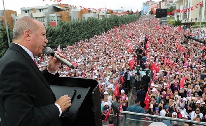 Cumhurbaşkanı Erdoğan; 'Bunlardan korkmuyoruz'