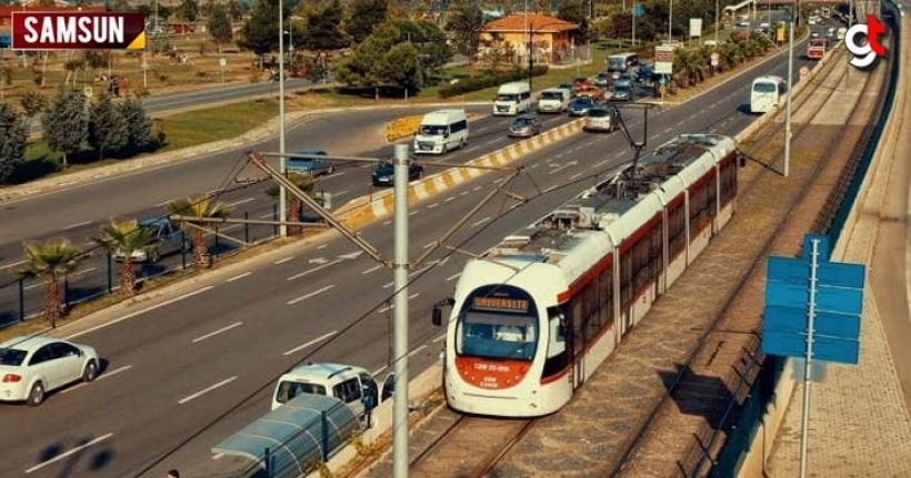 Samsun'da bayramda otobüs ve tramvay ücretsiz