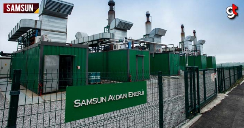 Samsun'da ki çöpler enerjiye dönüşüyor