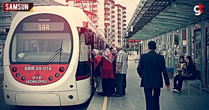 Samsun'da Otobüs ve Tramvay Ücretsiz