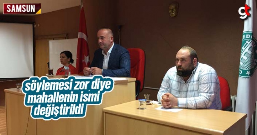 Söylemesi zor diye mahallenin ismi değiştirildi