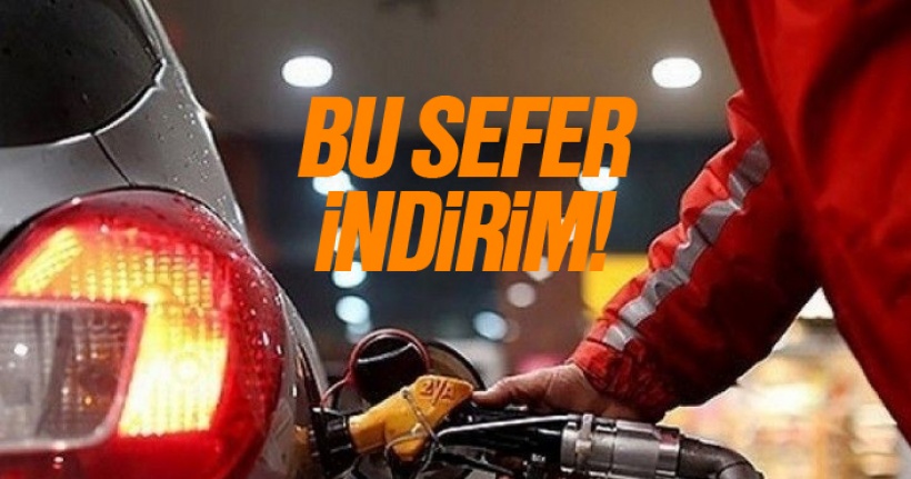 Benzin fiyatlarında indirim yapıldı