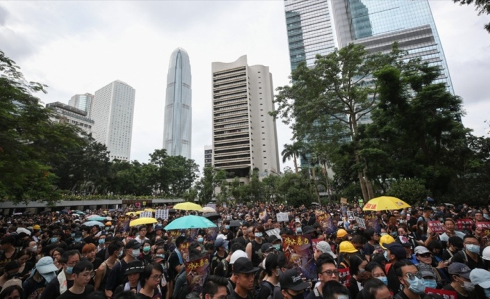 Hong Kong'da protestolar devam ediyor