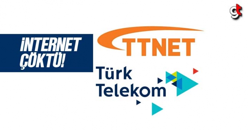 TTnet internet, Türk Telekom internet çöktü