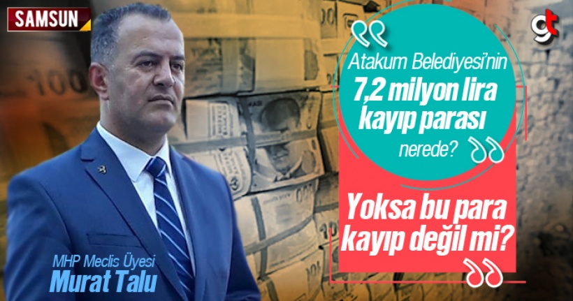 Yoksa 7,2 Milyon lira kayıp değil mi?