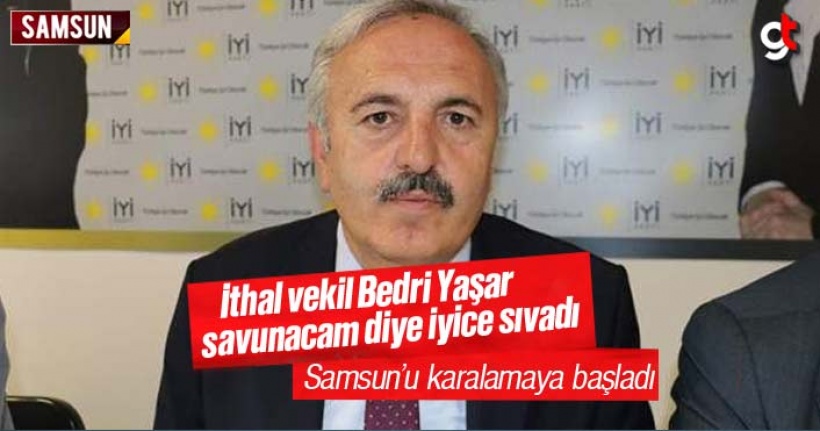 Bedri Yaşar, Samsun'u savunacaktı, karalamaya başladı