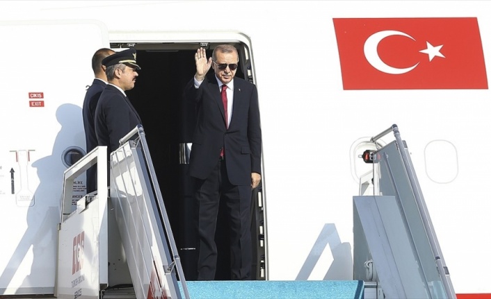 Cumhurbaşkanı Erdoğan Rusya'ya gitti