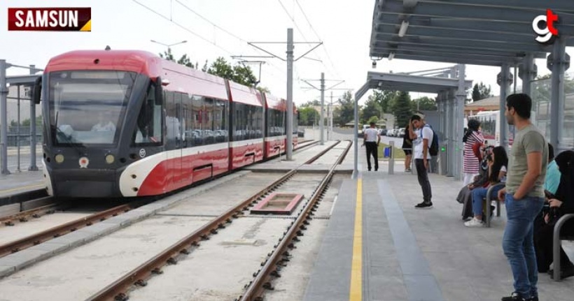 Kurban bayramında Samsun'da tramvay ve otobüsler ücretsiz