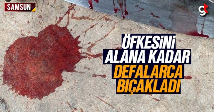 Öfkesini alana kadar eniştesini defalarca bıçakladı