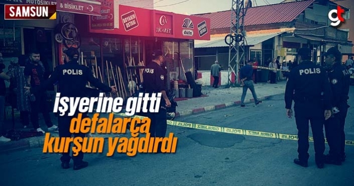 İşyerine gitti, defalarca kurşun yağdırdı