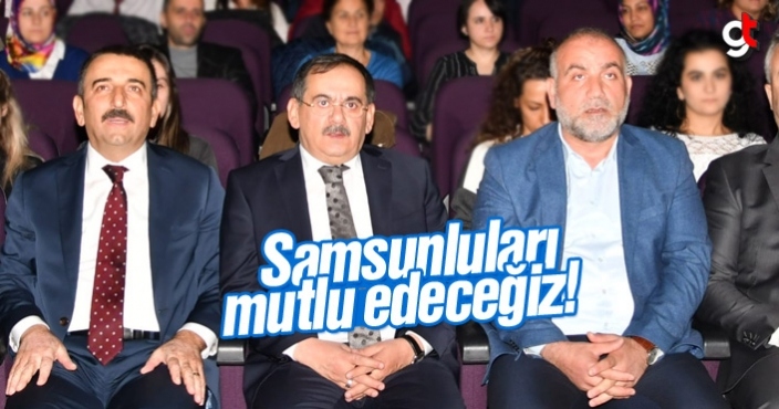 Mustafa Demir 'Samsunluları mutlu edeceğiz'