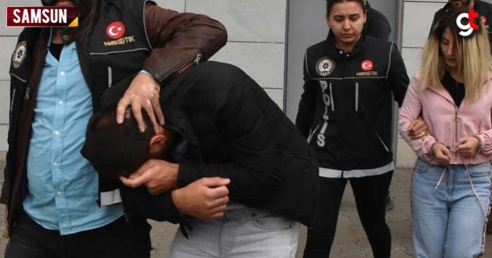 Samsun'da uyuşturucu operasyonunda 1 kişi tutuklandı