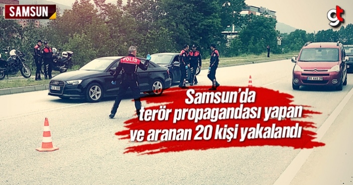 Samsun’da Barış Pınarı Harekatı’nı proveke edenlere operasyon