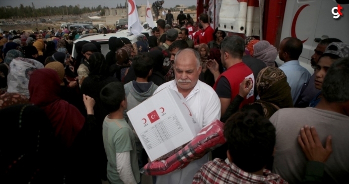 Tel Abyad halkından Türkiye'ye teşekkür