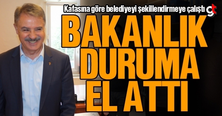 Bakanlıktan Atakum'a müdahale