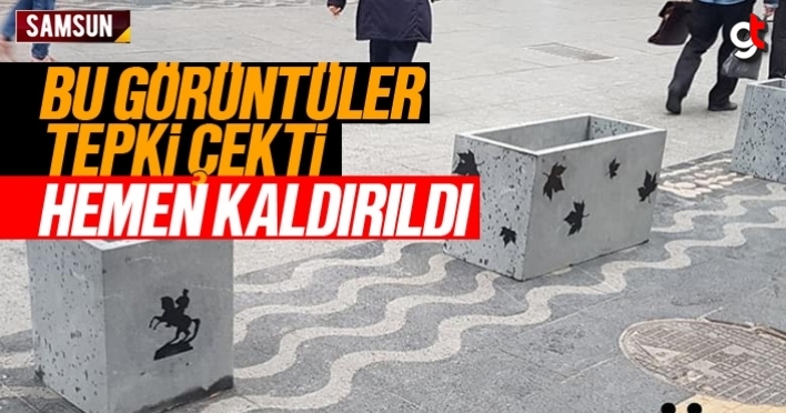 Çiftlik’te Gelecek Partisi logolu taşlar kaldırıldı