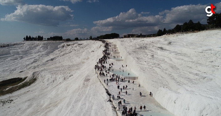 Pamukkale 2019'da rekora koştu