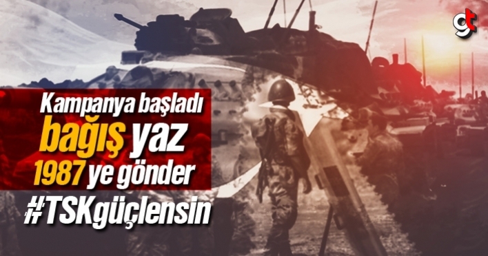 SMS gönder TSK güçlensin, TSK bağış