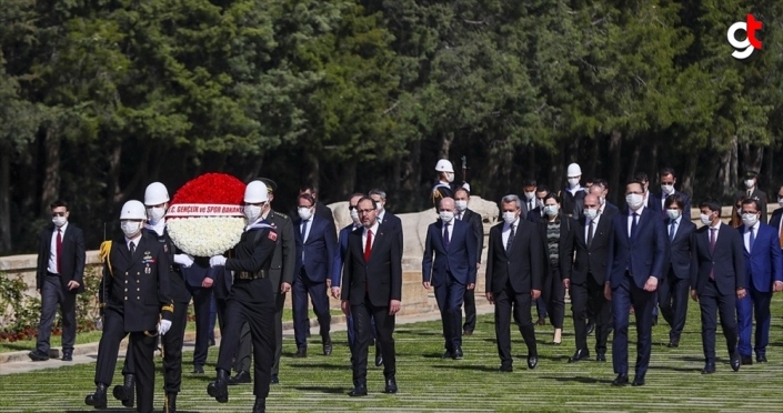 Anıtkabir'de 19 Mayıs töreni