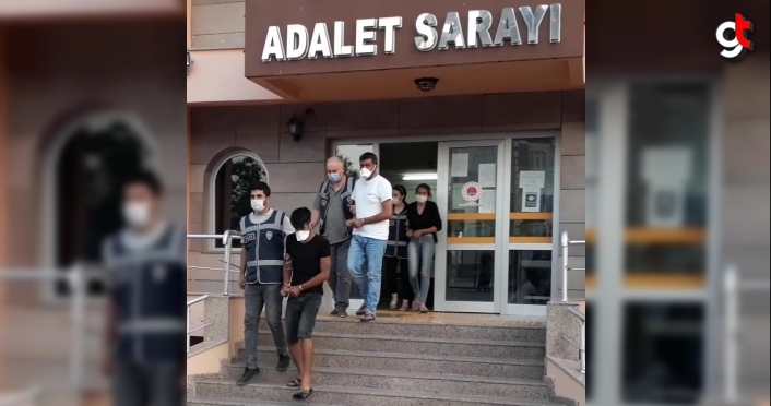 Amasya'da evden hırsızlık yaptığı iddiasıyla 3 kişi tutuklandı