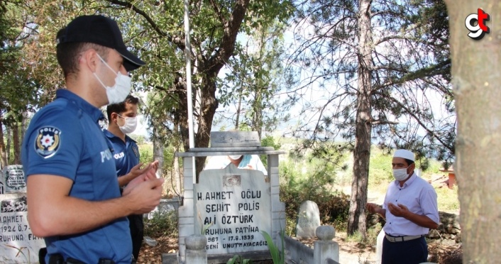 Marmara Depremi'nde şehit olan polis memurunu meslektaşları unutmadı