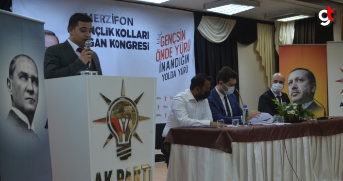 Merzifon'da AK Parti Gençlik Kolları Olağan Kongresi yapıldı