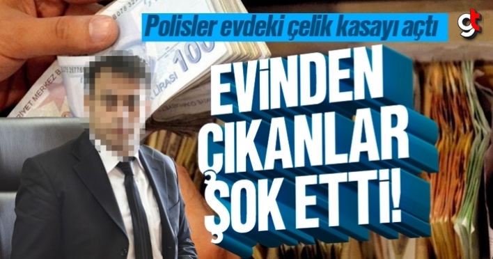 Çelik kasadan çıkanlar şok etti, delil olarak kullanılacak